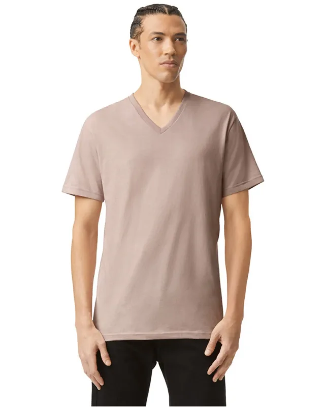American Apparel Unisex CVC V-Neck T-Shirt — view 20