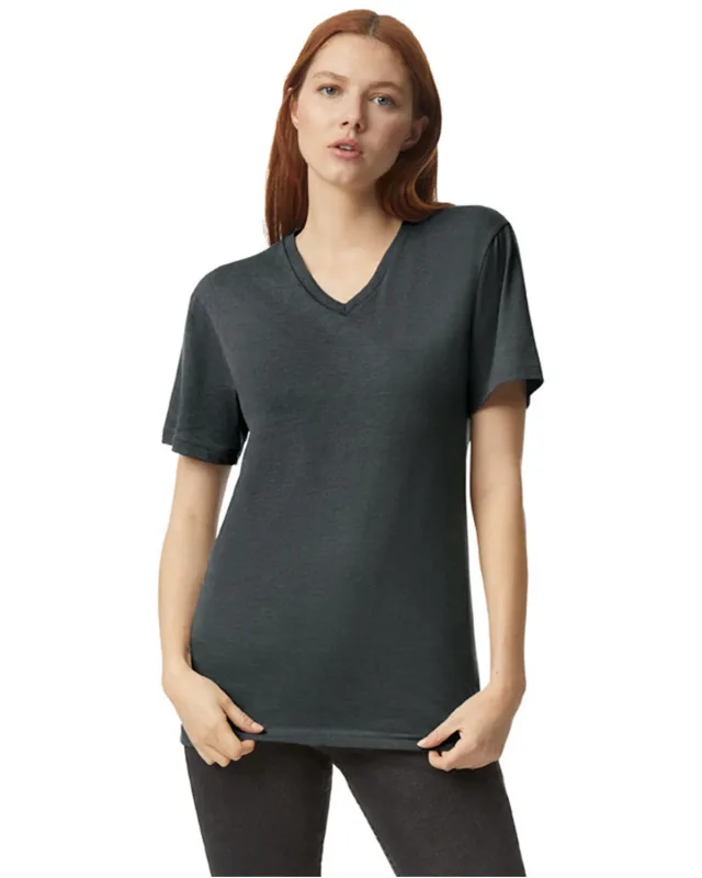 American Apparel Unisex CVC V-Neck T-Shirt — view 26
