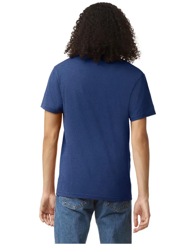 American Apparel Unisex CVC V-Neck T-Shirt — view 7