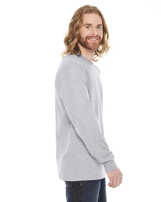 American Apparel Unisex Fine Jersey Long-Sleeve T-Shirt — view 10