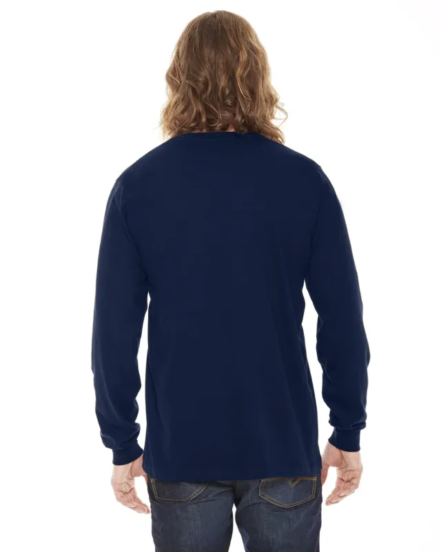 American Apparel Unisex Fine Jersey Long-Sleeve T-Shirt — view 17