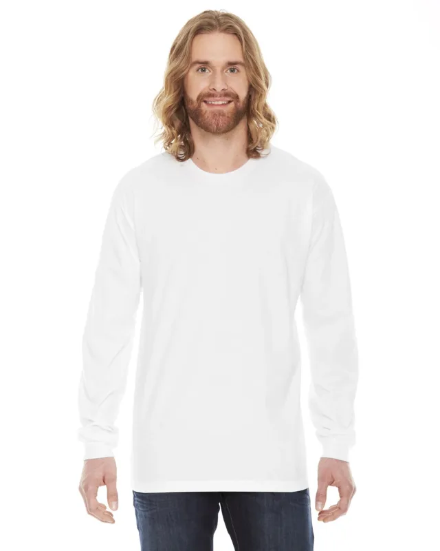 American Apparel Unisex Fine Jersey Long-Sleeve T-Shirt — view 2