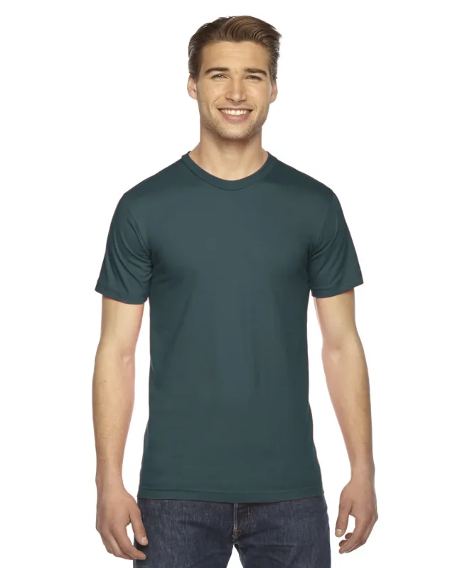 American Apparel Unisex Fine Jersey Short-Sleeve T-Shirt — view 17