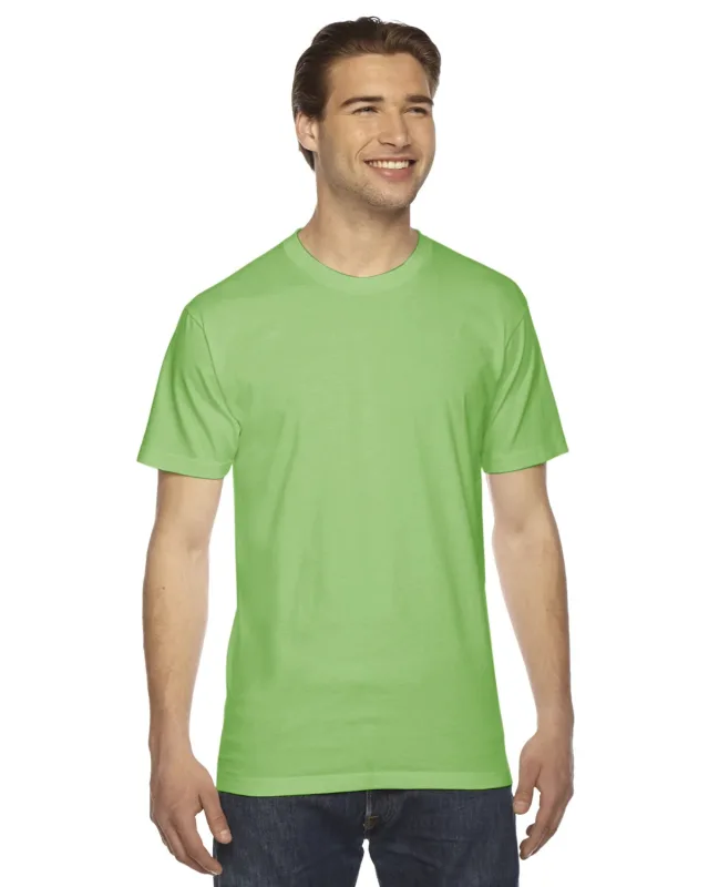 American Apparel Unisex Fine Jersey Short-Sleeve T-Shirt — view 20