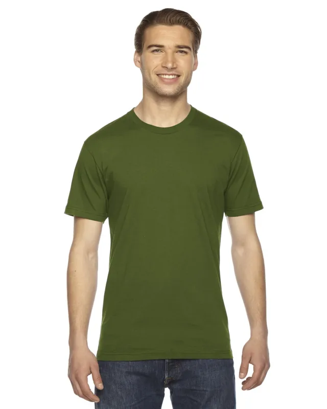 American Apparel Unisex Fine Jersey Short-Sleeve T-Shirt — view 5