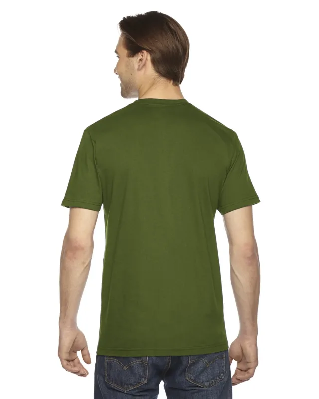 American Apparel Unisex Fine Jersey Short-Sleeve T-Shirt — view 6