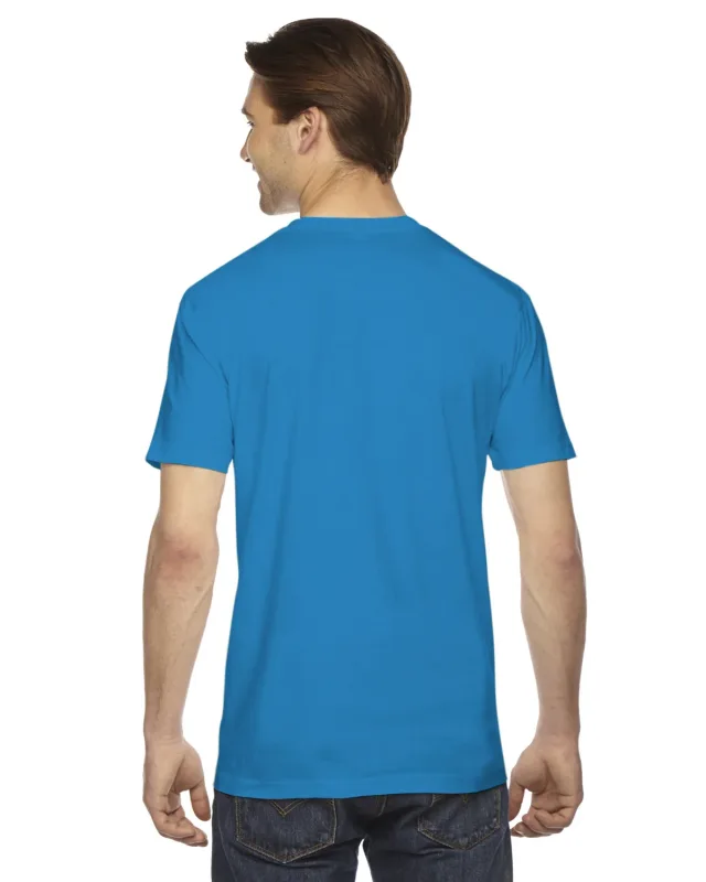 American Apparel Unisex Fine Jersey Short-Sleeve T-Shirt — view 7