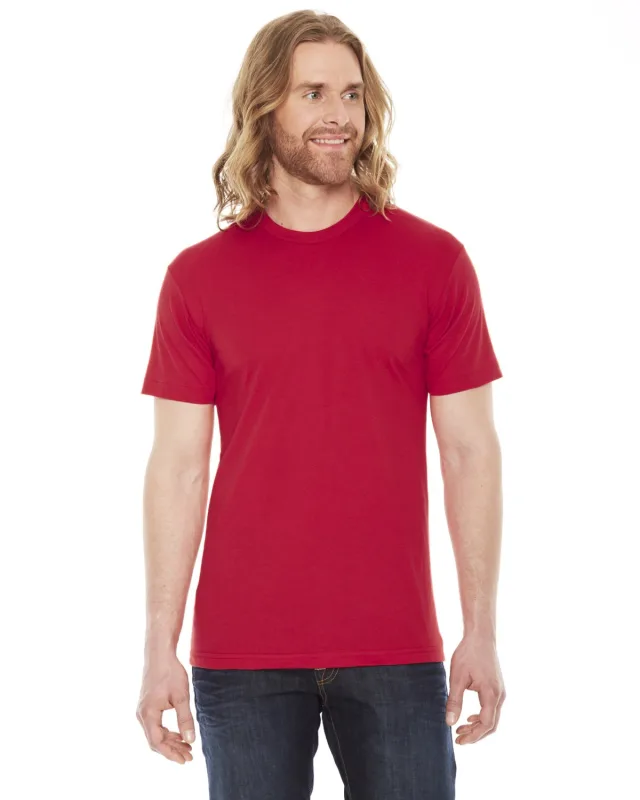 American Apparel Unisex Poly-Cotton Crewneck T-Shirt — view 2