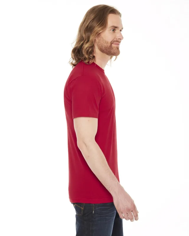 American Apparel Unisex Poly-Cotton Crewneck T-Shirt — view 3
