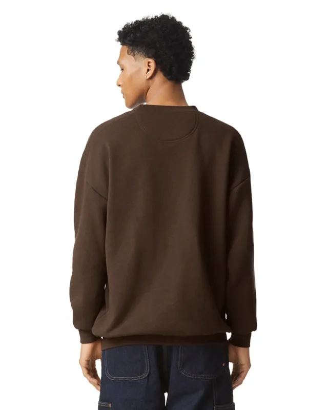 American Apparel Unisex ReFlex Fleece Crewneck Sweatshirt — view 10