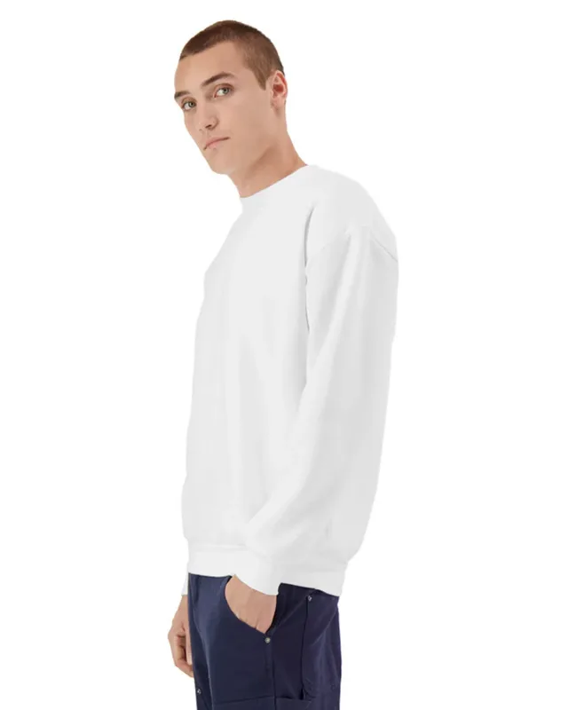 American Apparel Unisex ReFlex Fleece Crewneck Sweatshirt — view 3