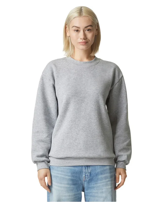 American Apparel Unisex ReFlex Fleece Crewneck Sweatshirt — view 8