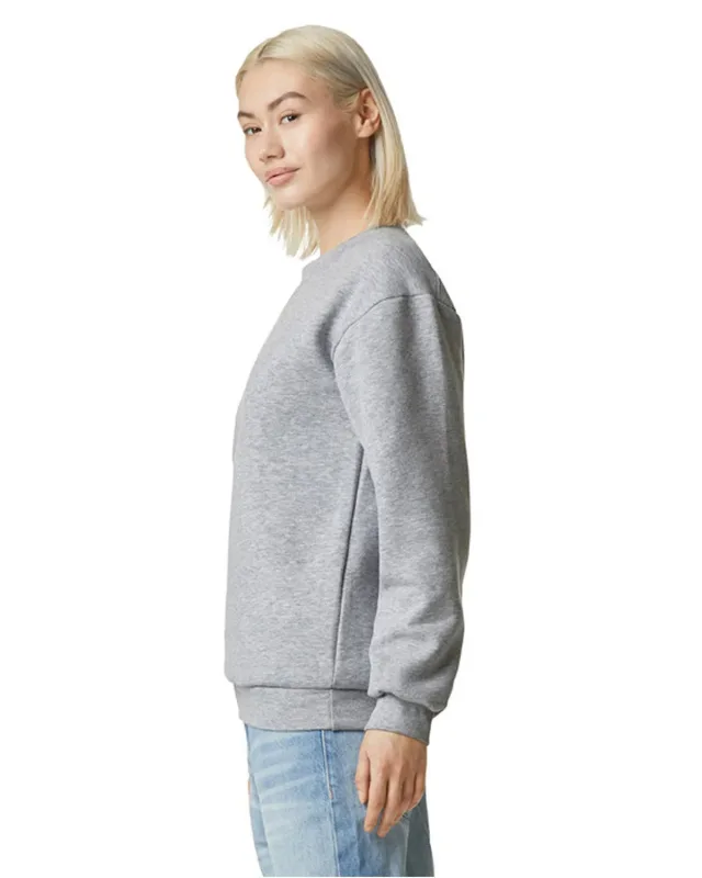 American Apparel Unisex ReFlex Fleece Crewneck Sweatshirt — view 9