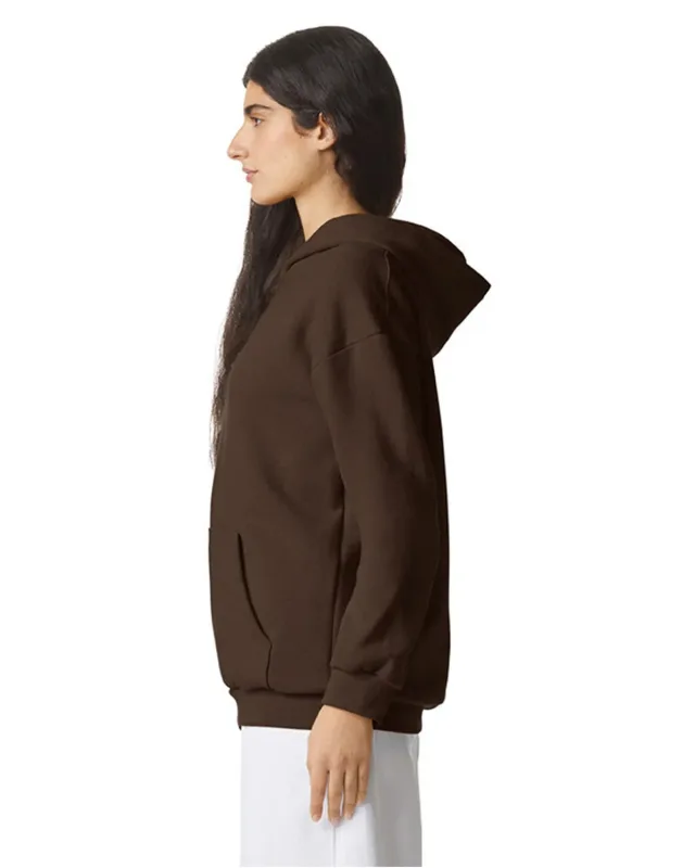 American Apparel Unisex ReFlex Fleece Pullover Hooded Sweatshirt — view 12