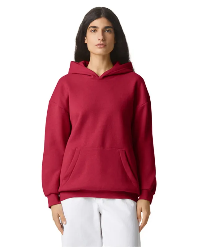 American Apparel Unisex ReFlex Fleece Pullover Hooded Sweatshirt — view 17