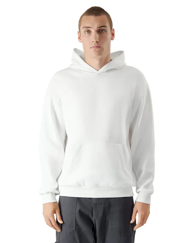 American Apparel Unisex ReFlex Fleece Pullover Hooded Sweatshirt — view 2
