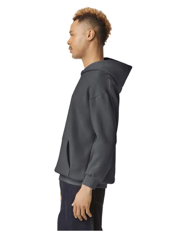 American Apparel Unisex ReFlex Fleece Pullover Hooded Sweatshirt — view 6