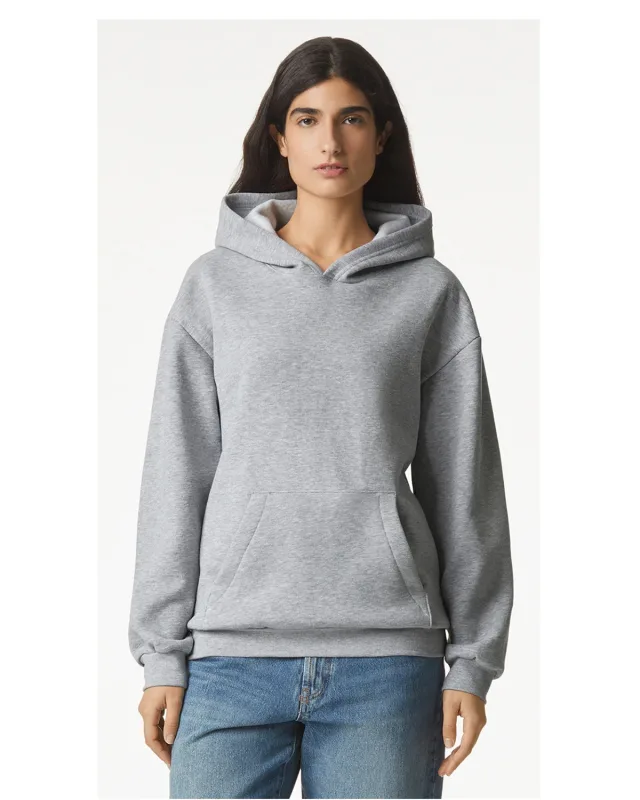 American Apparel Unisex ReFlex Fleece Pullover Hooded Sweatshirt — view 8