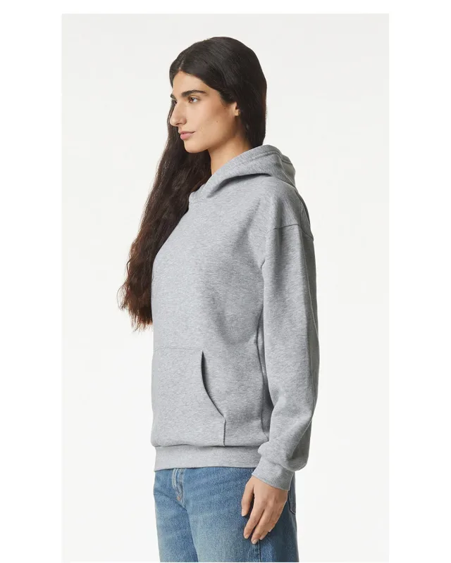 American Apparel Unisex ReFlex Fleece Pullover Hooded Sweatshirt — view 9