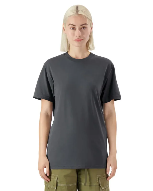 American Apparel Unisex Sueded T-Shirt — view 5