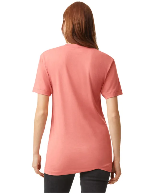 American Apparel Unisex Triblend Short-Sleeve Track T-Shirt — view 13