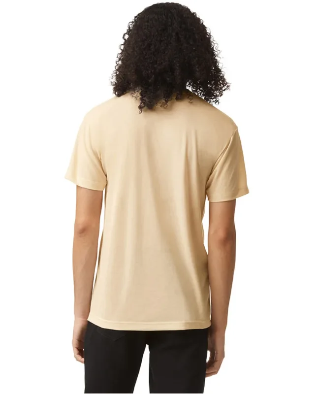 American Apparel Unisex Triblend Short-Sleeve Track T-Shirt — view 16