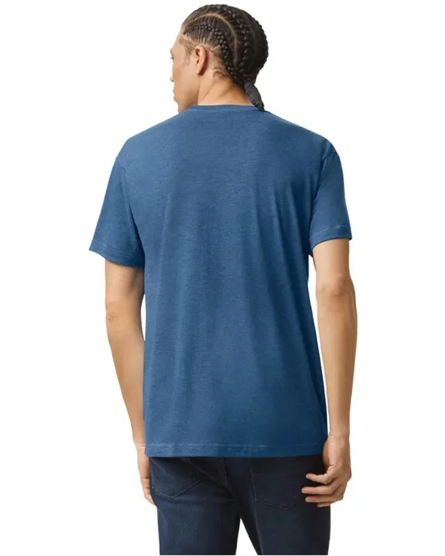 American Apparel Unisex Triblend Short-Sleeve Track T-Shirt — view 19