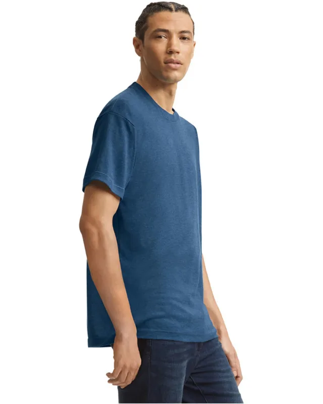 American Apparel Unisex Triblend Short-Sleeve Track T-Shirt — view 21