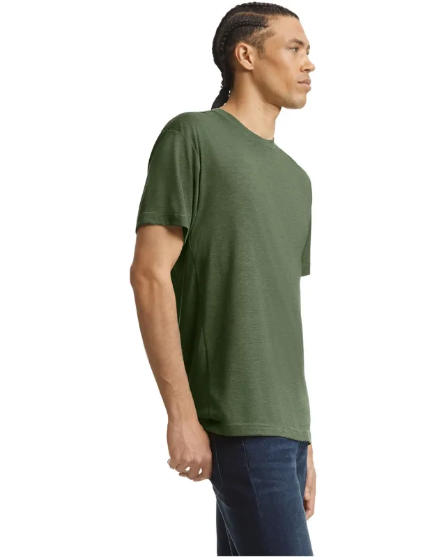 American Apparel Unisex Triblend Short-Sleeve Track T-Shirt — view 24