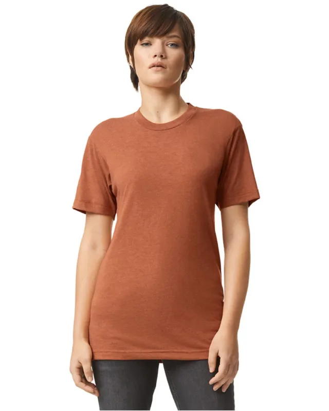 American Apparel Unisex Triblend Short-Sleeve Track T-Shirt — view 29