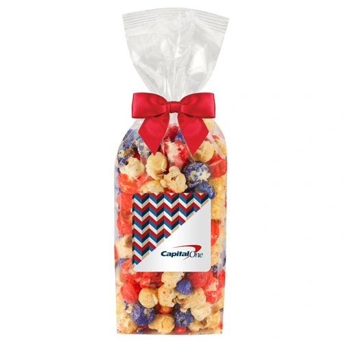 American Flag Design Patriotic Popcorn Bag