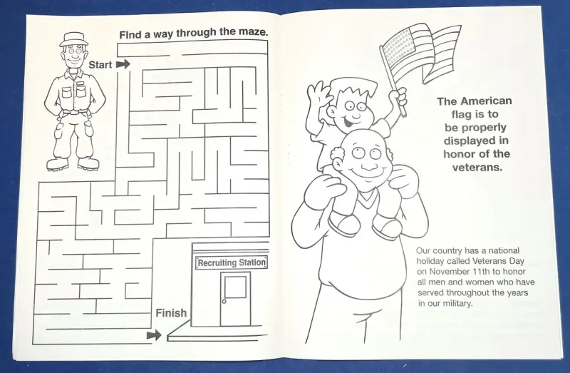 American Heroes Coloring and Activity Book β view 1