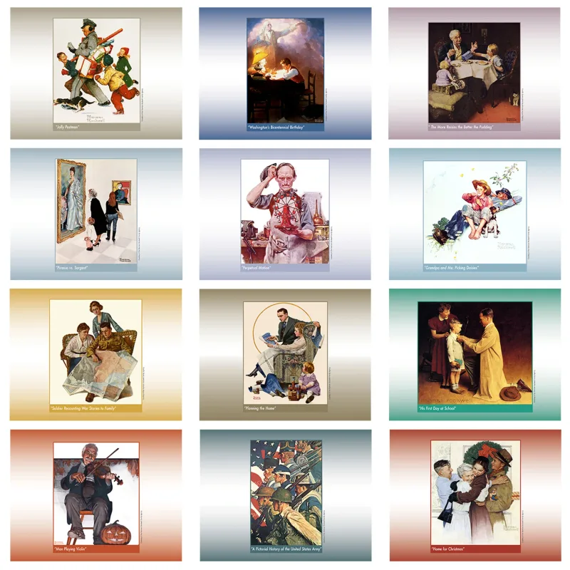 An American Illustrator Wall Calendar: 2025 Stapled — view 3