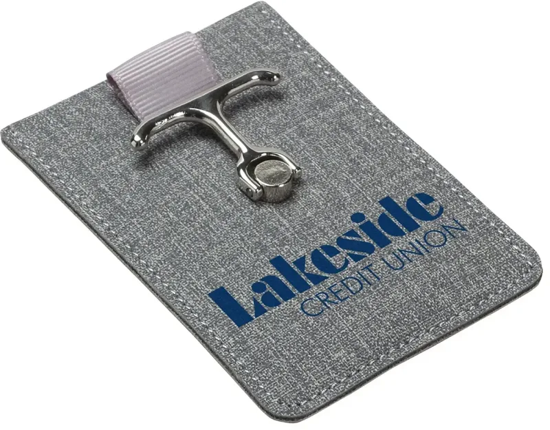 Custom Anchor Phone Wallet + Stand — view 2