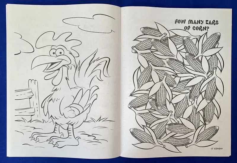 Animals on the Farm Coloring & Activity Book β view 1