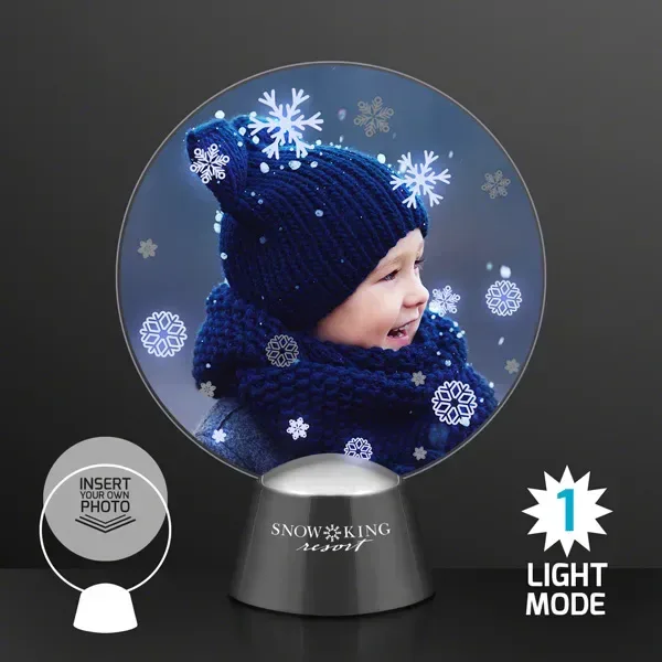 Animated LED Snowflakes Picture Frame — view 3