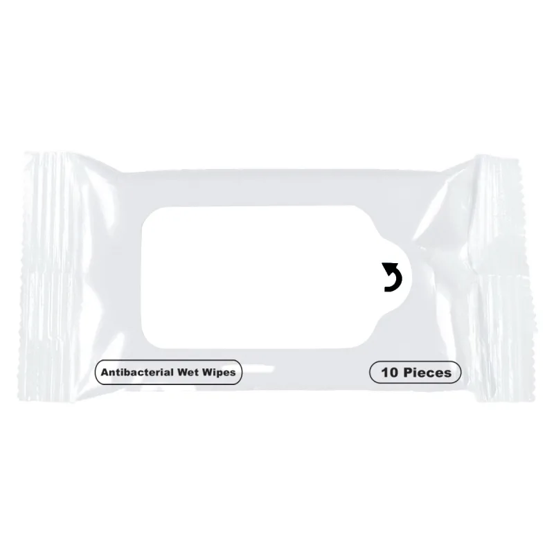 Antibacterial Wet Wipe Packet — view 2