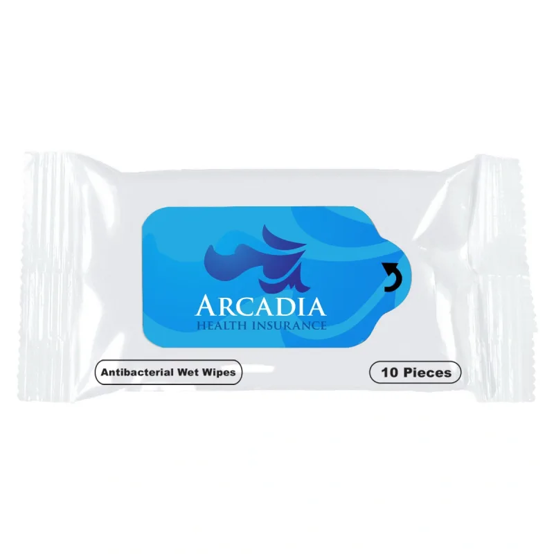 Antibacterial Wet Wipe Packet — view 3