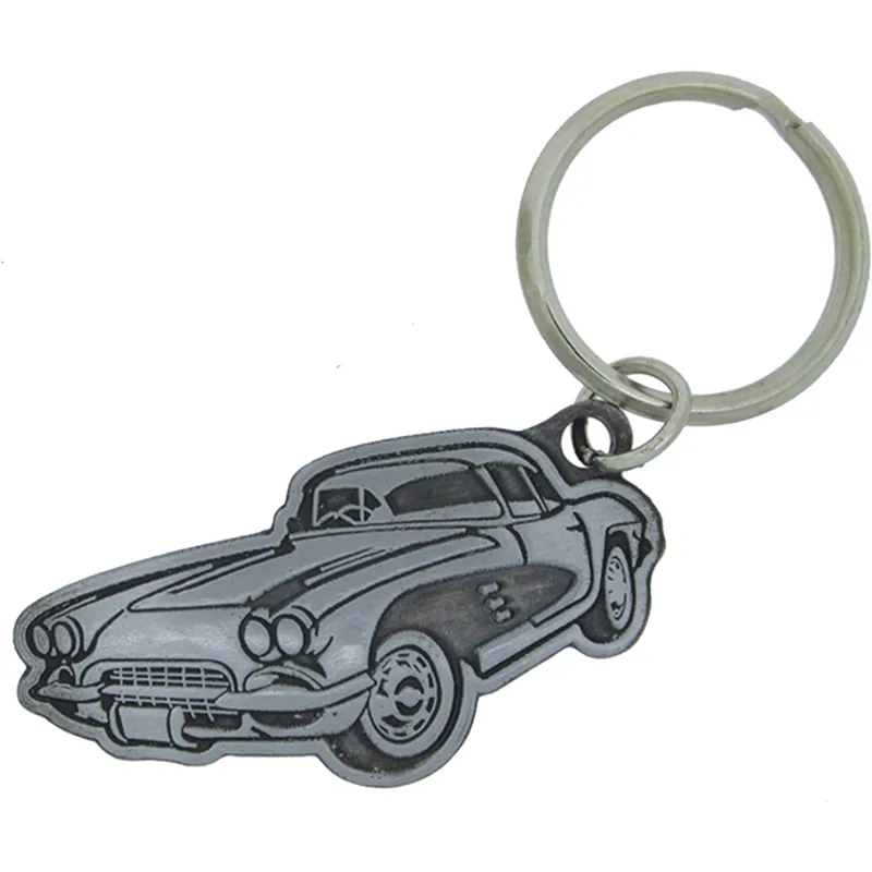 Antiqued Diestruck Keychains — view 6