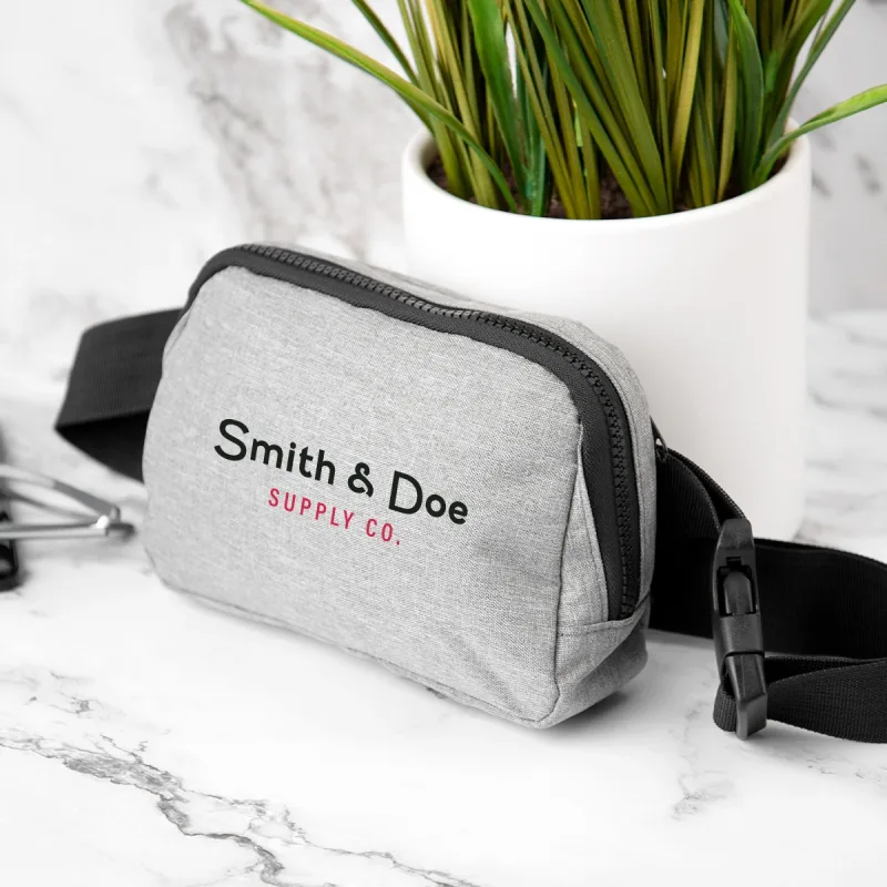 Anywhere RPET Heathered Belt Bag — view 2