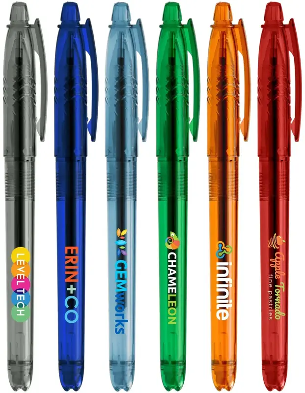 Aqua Gel - Recycled PET Plastic Pen - ColorJet