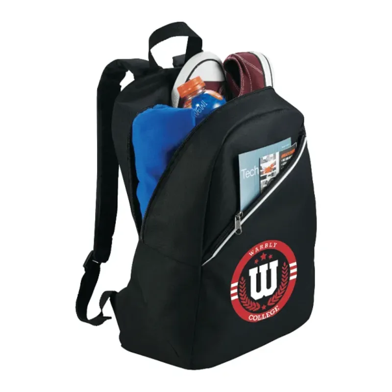 Custom Arc Slim Backpack with Padded Straps — view 6