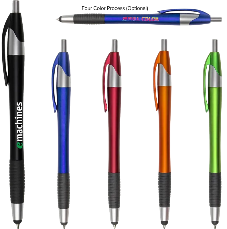 Personalized Archer2 Stylus Gripper Pen - Black Ink — view 2