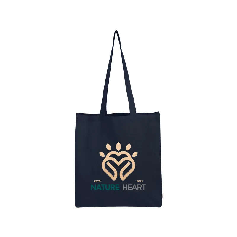 Arden Recycled Cotton Canvas Tote Bag — view 7