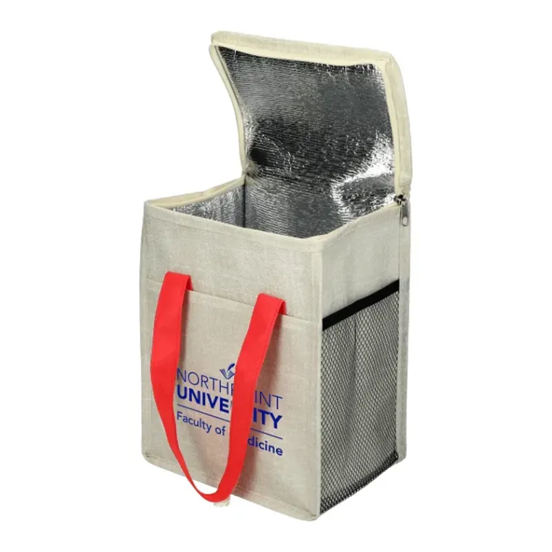 Ares Recycled Non-Woven 12 Can Cooler — view 34