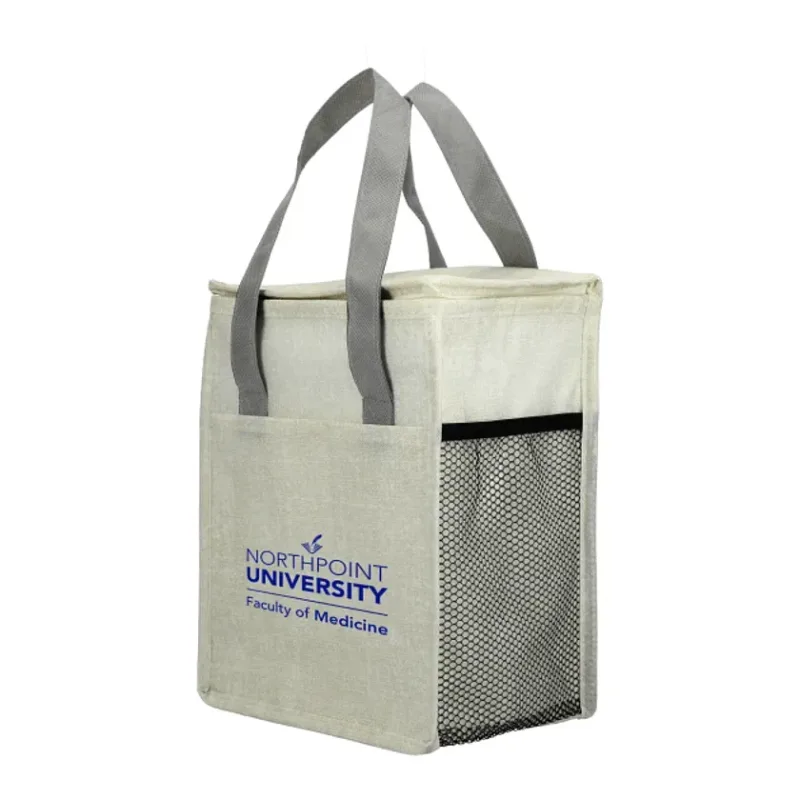 Ares Recycled Non-Woven 12 Can Cooler — view 7