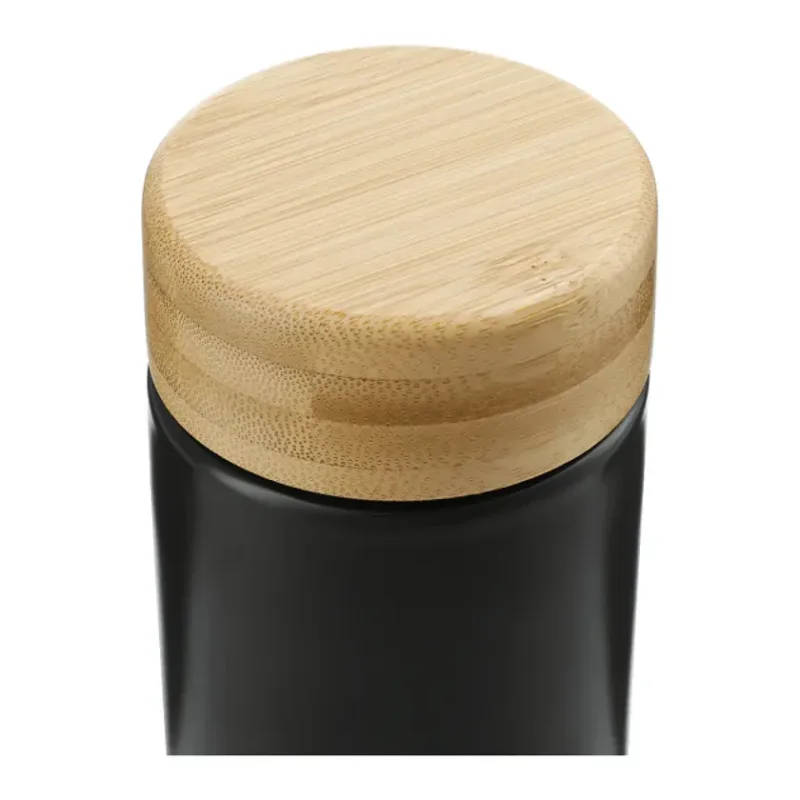 Custom Arlo Ceramic Tumbler with Bamboo Lid - 11oz — view 3