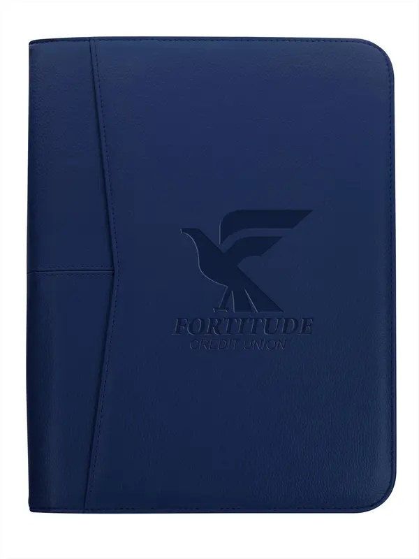 Custom Arrow Zippered Padfolio