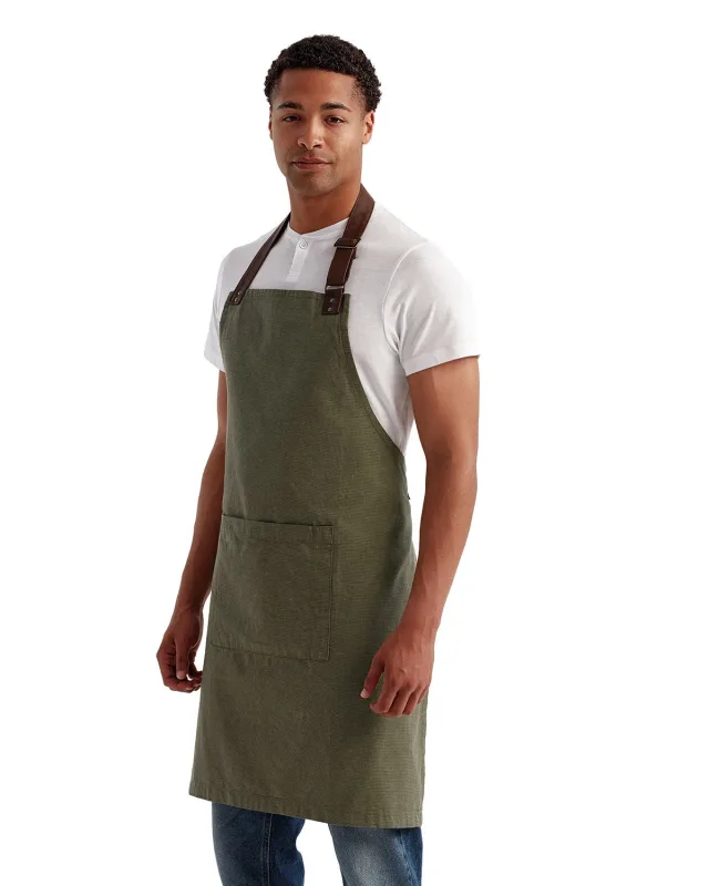 Artisan Collection by Reprime Unisex Annex Oxford Apron — view 11