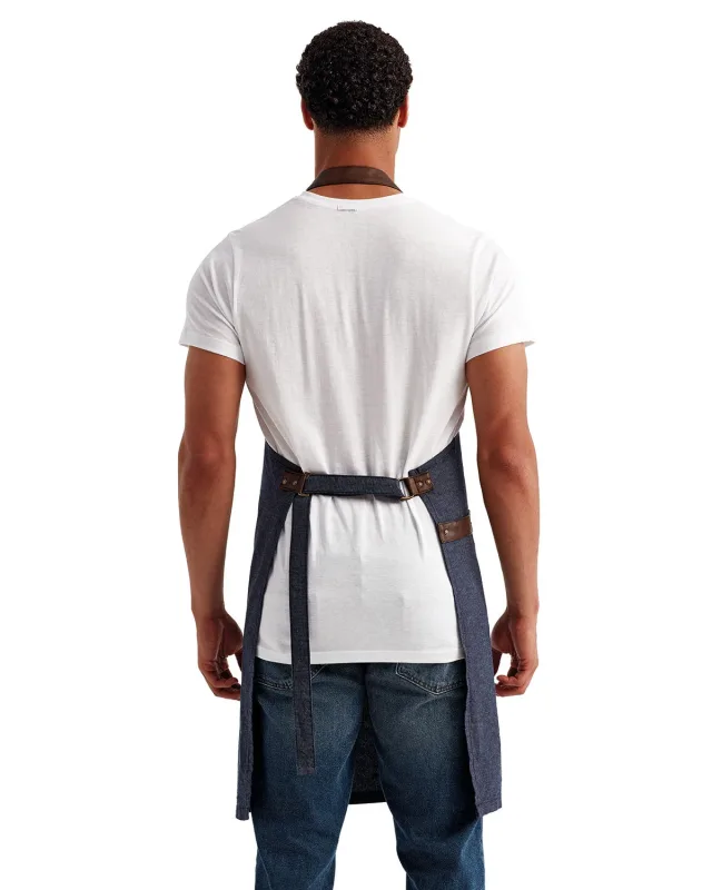 Artisan Collection by Reprime Unisex Annex Oxford Apron — view 5